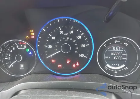 2019 Honda Hr-V Lx из США, поврежденный, VIN 3CZRU6H38KG735041